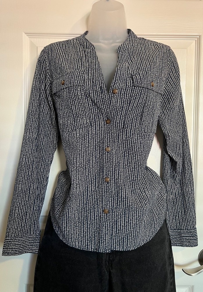 Organic Cotton Button Down Blouse - image 2